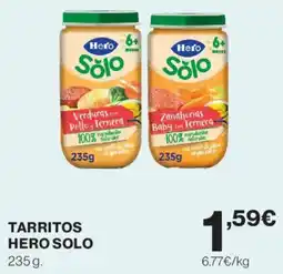 Hipercor Hero Solo tarritos oferta
