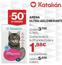 Hipercor Arena ultra-aglomerante oferta