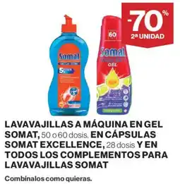 Hipercor Lavavajillas a máquina en gel oferta
