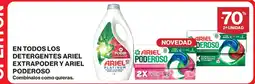 Hipercor En todos los detergentes ariel extrapoder y ariel poderoso oferta
