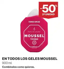 Hipercor Moussel En todos geles oferta