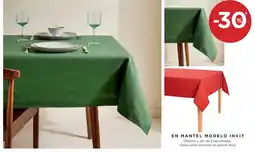 Hipercor En mantel modelo invit oferta