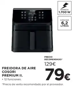 Hipercor Freidora de aire premium ii oferta