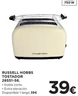 Hipercor Russell Hobbs Tostador oferta