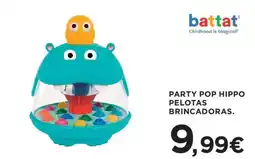 Hipercor Party pop hippo pelotas brincadoras oferta