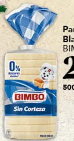 Gadis BIMBO Pan de Molde Blanco sin Corteza oferta