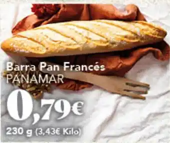 Gadis PANAMAR Barra Pan Francés oferta