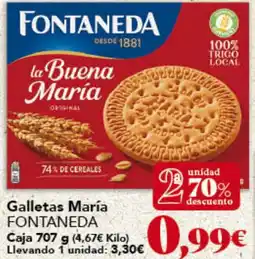 Gadis FONTANEDA Galletas María oferta