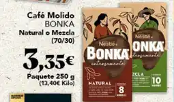 Gadis BONKA Café Molido Natural o Mezcla oferta