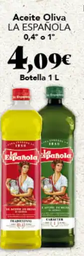Gadis LA ESPAÑOLA Aceite Oliva 0,4° 1° oferta