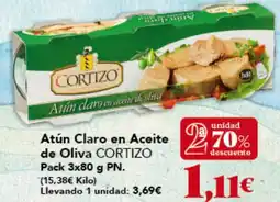 Gadis CORTIZO Atún Claro en Aceite de Oliva oferta
