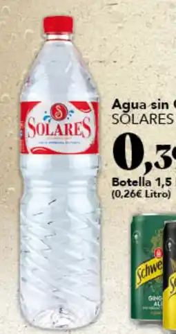 Gadis SOLARES Agua sin Gas oferta