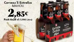 Gadis MAHOU Cerveza 5 Estrellas oferta