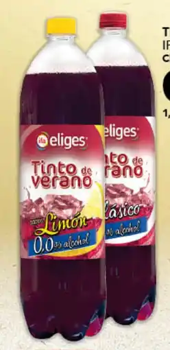 Gadis IFA ELIGES Tinto de Verano 0% Clásico o Sabor Limón oferta
