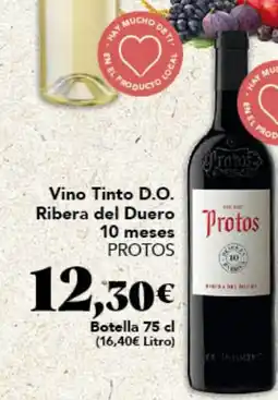 Gadis PROTOS Vino Tinto D.O. Ribera del Duero 10 meses oferta