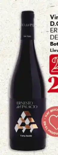 Gadis ERNESTO DEL PALACIÓ Vino Tinto D.O. Toro Roble oferta