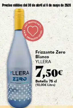 Gadis YLLERA Frizzante Zero Blanco oferta