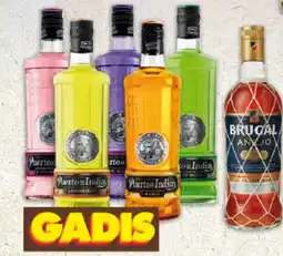 Gadis PUERTO DE INDIAS Ginebra Mango, Lemonberry, Sweet Melon, Exotic Blackberry o Strawberry oferta