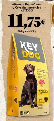 Gadis KEYDOG Alimento Perro Carne y Cereales Integrales oferta