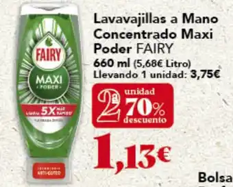 Gadis FAIRY Lavavajillas a Mano Concentrado Maxi Poder oferta