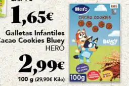 Gadis HERO Galletas Infantiles Cacao Cookies Bluey oferta