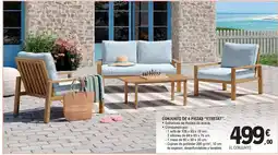 E.Leclerc Cojunto de 4 piezas etretat oferta