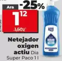 Dia Dia super paco - limpiador oxígeno activo oferta