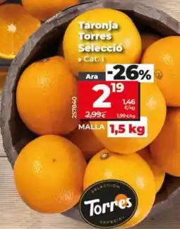 Dia Naranja torres selección oferta