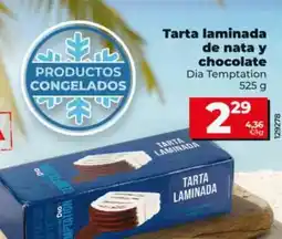 Dia Dia temptation - tarta laminada de nata y chocolate oferta
