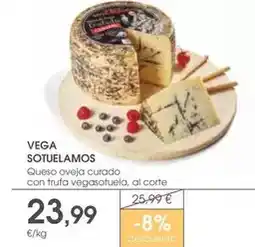 Supermercados Plaza Vega sotuelamos - queso oveja curado con trufa vega sotuela oferta