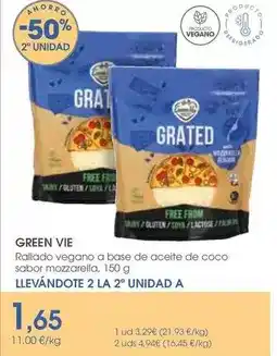 Supermercados Plaza Free - rallado vegano a base de aceite de coco sabor mozzarella oferta