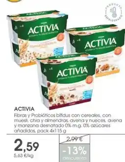 Supermercados Plaza Danone - activia oferta