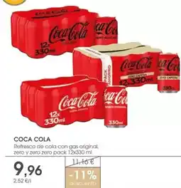 Supermercados Plaza Coca-cola - refresco de cola con gas original oferta