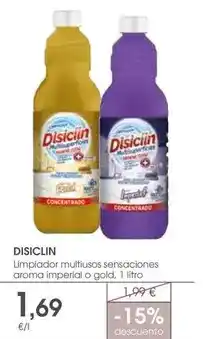 Supermercados Plaza Disiclin - limpiador multiusos sensaciones aroma imperia o gold oferta