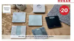 Hipercor En una selección de basculas de baño oferta