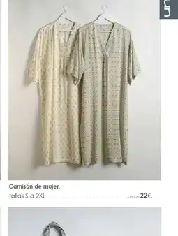 Hipercor Camisón de mujer oferta