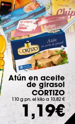 Claudio CORTIZO Atún en aceite de girasol oferta