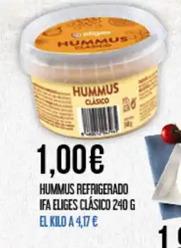 Claudio IFA ELIGES Hummus refrigerado clásico oferta