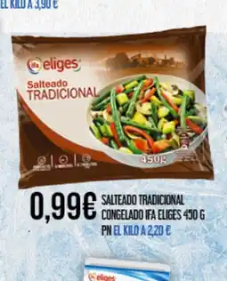 Claudio IFA ELIGES Salteado tradicional congelado oferta