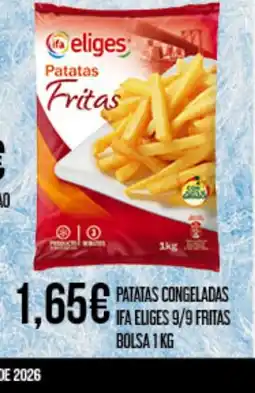 Claudio IFA ELIGES Patatas congeladas 9/9 fritas bolsa oferta