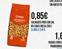 Claudio IFA ELIGES Cacahuete frito con sal bolsa oferta