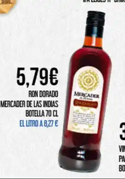 Claudio Ron dorado mercader de las indias oferta