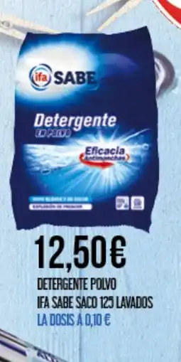Claudio IFA SABE Detergente polvo oferta