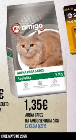 Claudio IFA AMIGO Arena gatos oferta