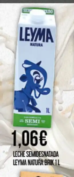 Claudio LEYMA Leche semidesnatada natura brik oferta