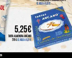 Claudio ANCANO Tarta almendra oferta