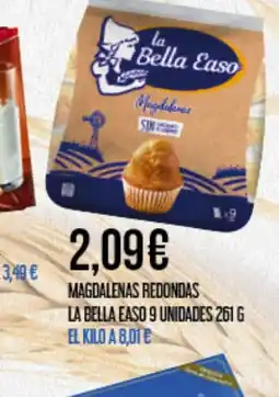Claudio LA BELLA EASO Magdalenas redondas oferta