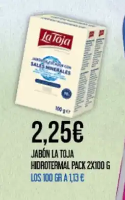 Claudio LA TOJA Jabón hidrotermal oferta