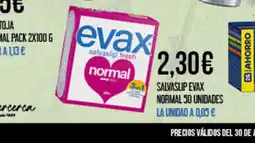 Claudio EVAX Salvaslip normal 50 unidades oferta