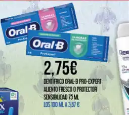 Claudio ORAL-B Dentifrico pro-expert aliento fresco o protector sensibilidad oferta